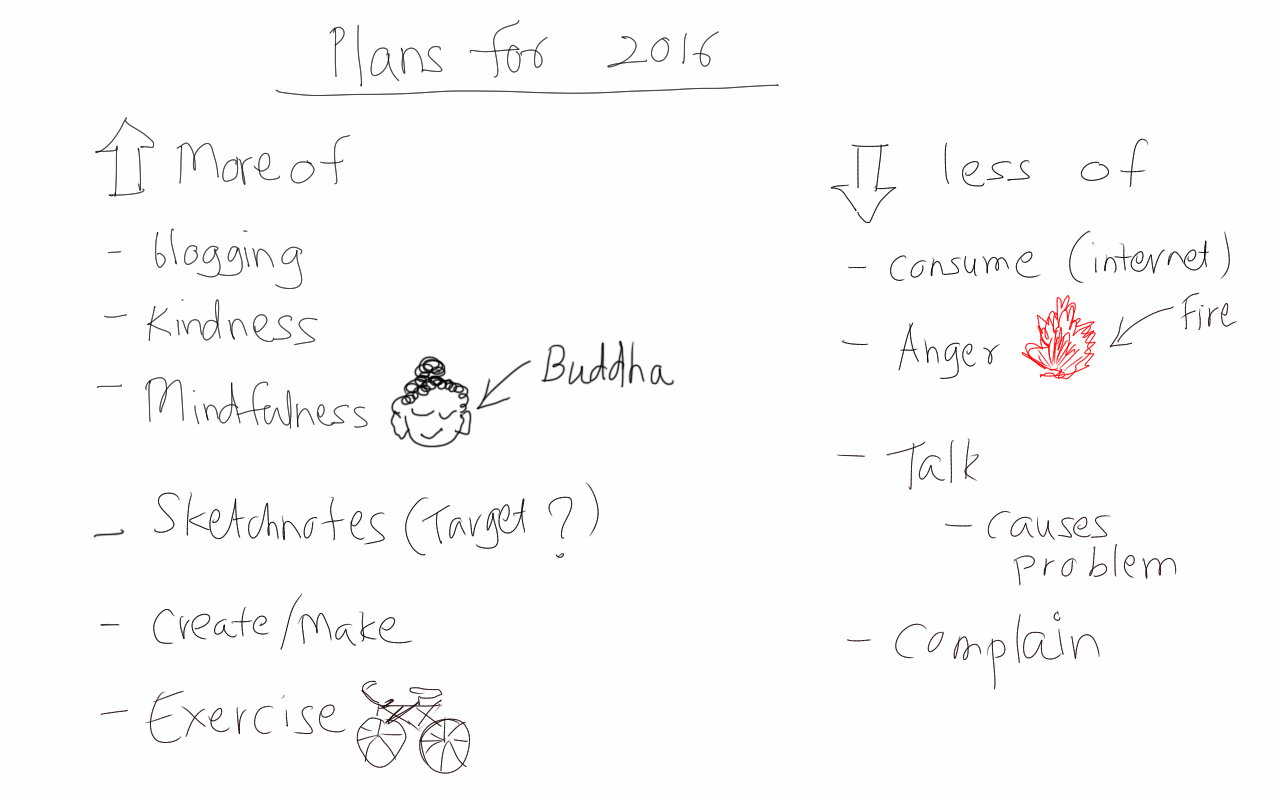 Plans for 2016